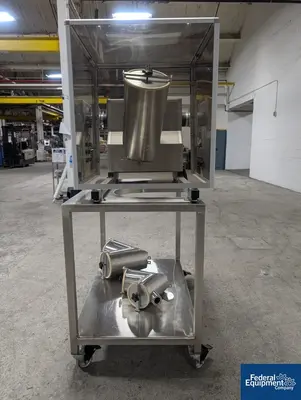 USED Patterson-Kelley 16 Quart P-K twin shell Blender, S/S