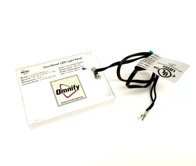 LLP24-R-4X3-2-3 | Omnify  OmniSheet Embedded LED Light Panel 4" x 3" 24V 5300K - Used