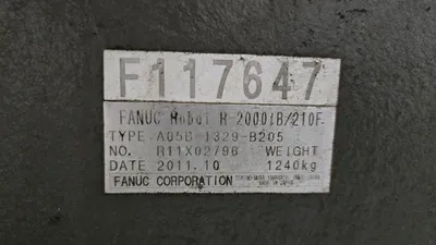 USED 2011 FANUC R-2000iB/210F + R-30iA