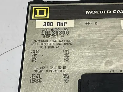 USED SQUARE D LAL36300
