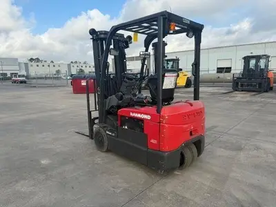 Used 2020 RAYMOND 4460C30 3-Wheel Sit down Electric Counterbalance Forklifts Illinois US | Somerset Equipment Sales #1546241
