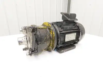 Sanwa M2522-B5 Stainless Centrifugal Mag Pump 1x1" Magnetic Drive 2.2Kw 220V 3PH