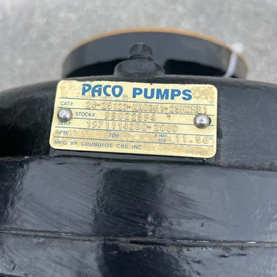 New | in-Stock Grundfos 25123-4p-15 hp lcse Centrifugal Pumps California US | Davliegogo LLC #1705488