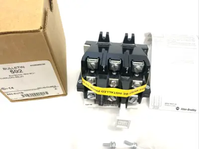 New | in-Stock Allen-Bradley Ser. A NEMA Eutectic Alloy Overload Relay, Manual Reset Starters Michigan US | Maverick Industrial Sales #1390921