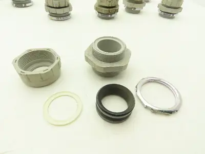 Sankei EMBG 24-7X6P-28 Electrical Cable Gland Cord Grip 28mm ID 1-1/4" Lot of 11
