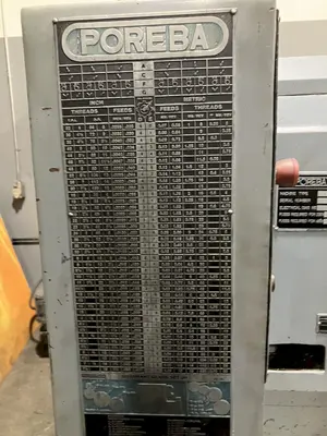 2009 POREBA TR-135B2/6M Lathes, Engine | Star Equipment Co., Inc. (7)