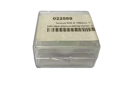HR1064, 45PW1025C, 022589 | HR1064 Mirror 45PW1025C Spiegel 532 & 1064nm 1" Dia. 022589 - New