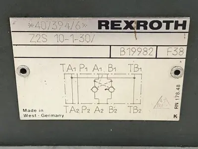 USED REXROTH Z2S10130