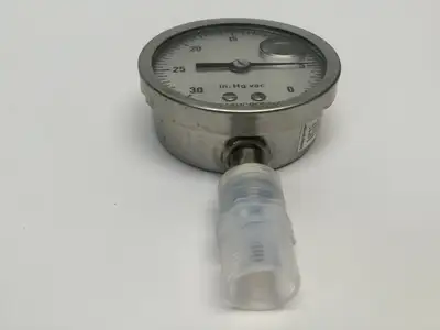 Used Ashcroft Glycerin Filled Gauge Vacuum Gauges / Controllers Michigan US | Maverick Industrial Sales #1399912