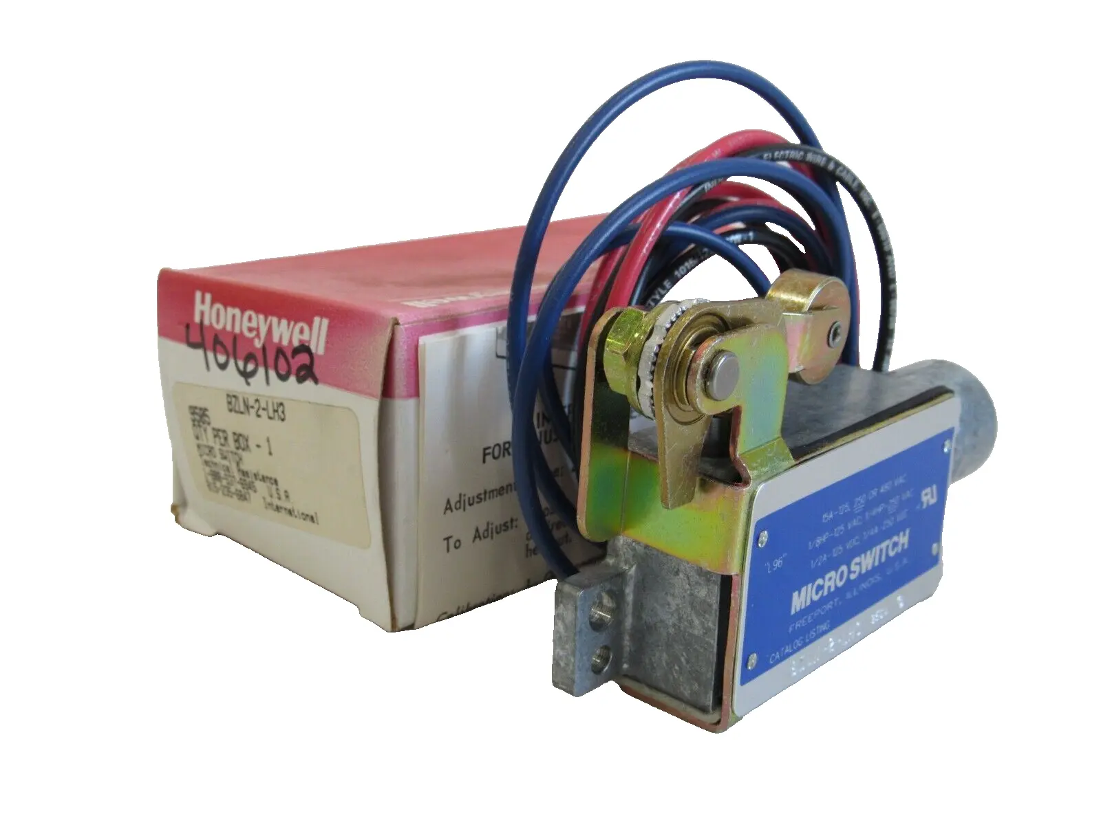 NEW HONEYWELL BZLN-2-LH3 LIMIT SWITCH BZLN2LH3
