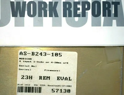 USED MODICON ASTM 86H-FC
