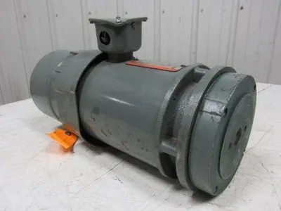 Reliance B77S377OM Type P Brake Motor 3/4 Hp. 1725 RPM 230/460V 60Hz Spline Gear