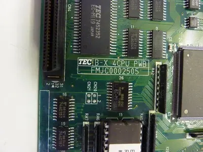 USED TEC B-X-4CPU-PWB