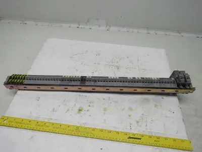 ENTRETEC (50) Gray 5120 Terminal Blocks W/(6) 5005.M10/10/P Grounds lot of 56