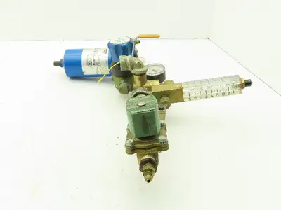 Parker HN15S-10CW Compressed Air Filter Regulator Solenoid Valve Assembly