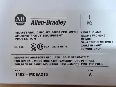 NEW ALLEN-BRADLEY 1492-MCEA215