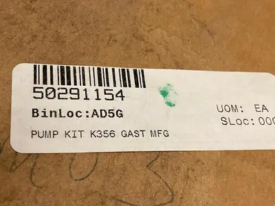 New | in-Stock GAST K356 Misc Electrical & Power Parts Ohio US | Surplus Asset Holdings #1242196