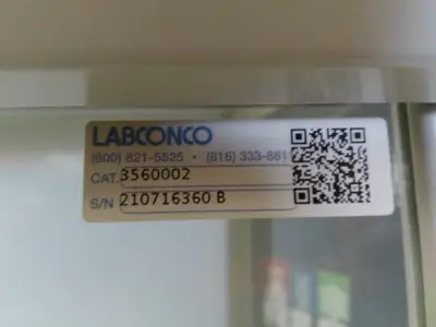 Fisherbrand/Labconco 3ft 3560002 HEPA PCR Workstation Laminar Flow w/UV Lighting