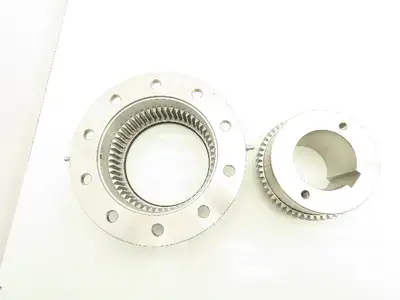 Powertork Size 2-1/2F Flanged Gear Coupling with Flex Hub 2-3/4" Bore 2pc Kit