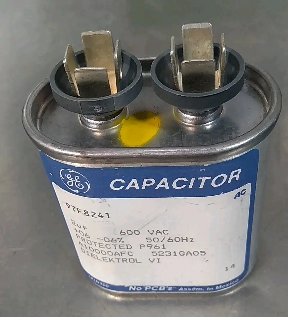 GE 97F8241 Capacitor 600VAC 50/60HZ Loc4B51