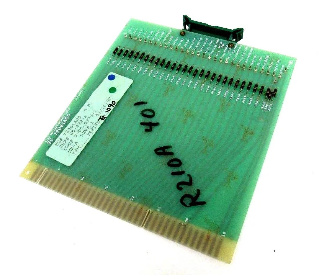 NEW AJAX MAGNETHERMIC SC-72061A00 CIRCUIT BOARD SC72061A00 J-02-0375-1