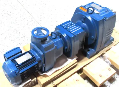 NEW SEW EURODRIVE R87R57D16B VARIABLE SPEED GEARMOTOR 400:1 DRS71M4/DH 230/460V