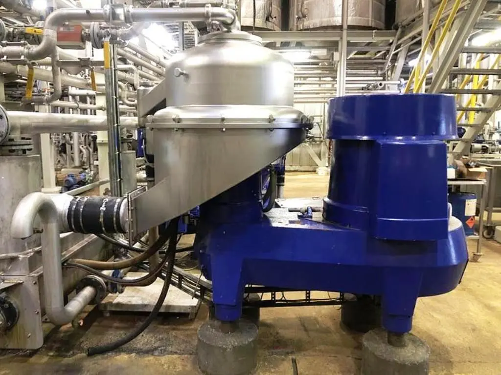 Alfa-Laval BRPX 417 XGV-71C-50 concentrator centrifuge, 316SS.