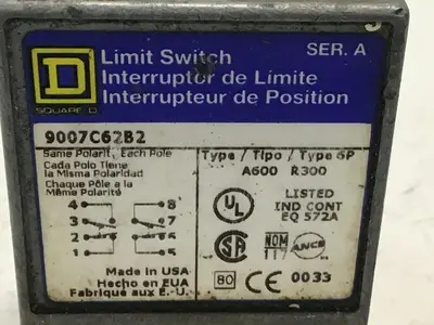 USED SQUARE D 9007-C64B2
