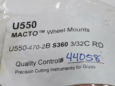 USED MACINNES MACTO WHEEL MOUNT