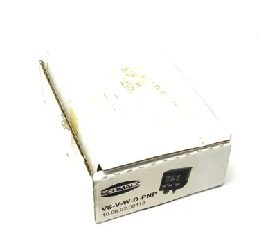 USED SCHMALZ DIGITAL VACUUM AND PRESSURE SWITCH 10.06.02.00113