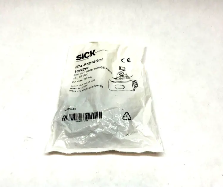 New | in-Stock SICK PHOTOELECTRIC SENSOR Photoelectric Sensors | Maverick Industrial Sales #1121260