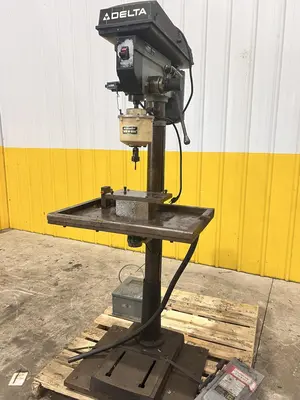 16" DELTA MODEL #17-900 SINGLE SPINDLE DRILL WITH TAPPING HEAD: STOCK #23263