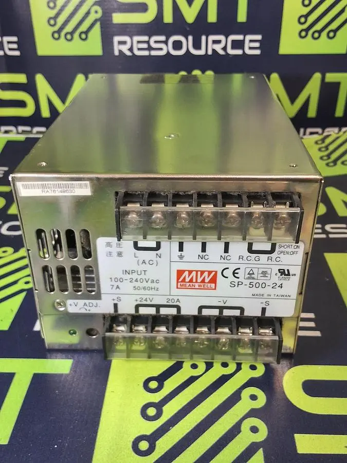 MEAN WELL SP-500-24 POWER SUPPLY 100-240VAC 7A
