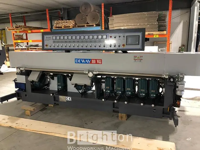 Used 2019 DEWAY MACHINERY CO., LTD. DZJ13 LIGHTLY USED, LIKE NEW, POLISHING MACHINE. Glass equipment Ontario CA | Brighton Woodworking Machinery #477009