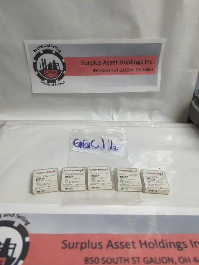 New | in-Stock MERSEN GGC-1-1/2 Miscellaneous Equipment (Electrical & Power) | Surplus Asset Holdings #1189632