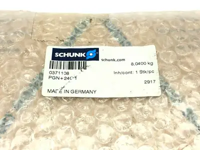 New | in-Stock Schunk Two-Jaw Universal Gripper, 30mm Stroke Per Jaw, 371108 Parts (Hydraulics and Pneumatics) Michigan US | Maverick Industrial Sales #1402546