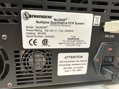 USED Agilent Stratagene Mx3000p