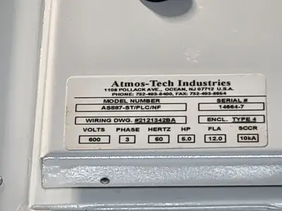 NEW ATMOS-TECH AS887-ST/PLC/NF