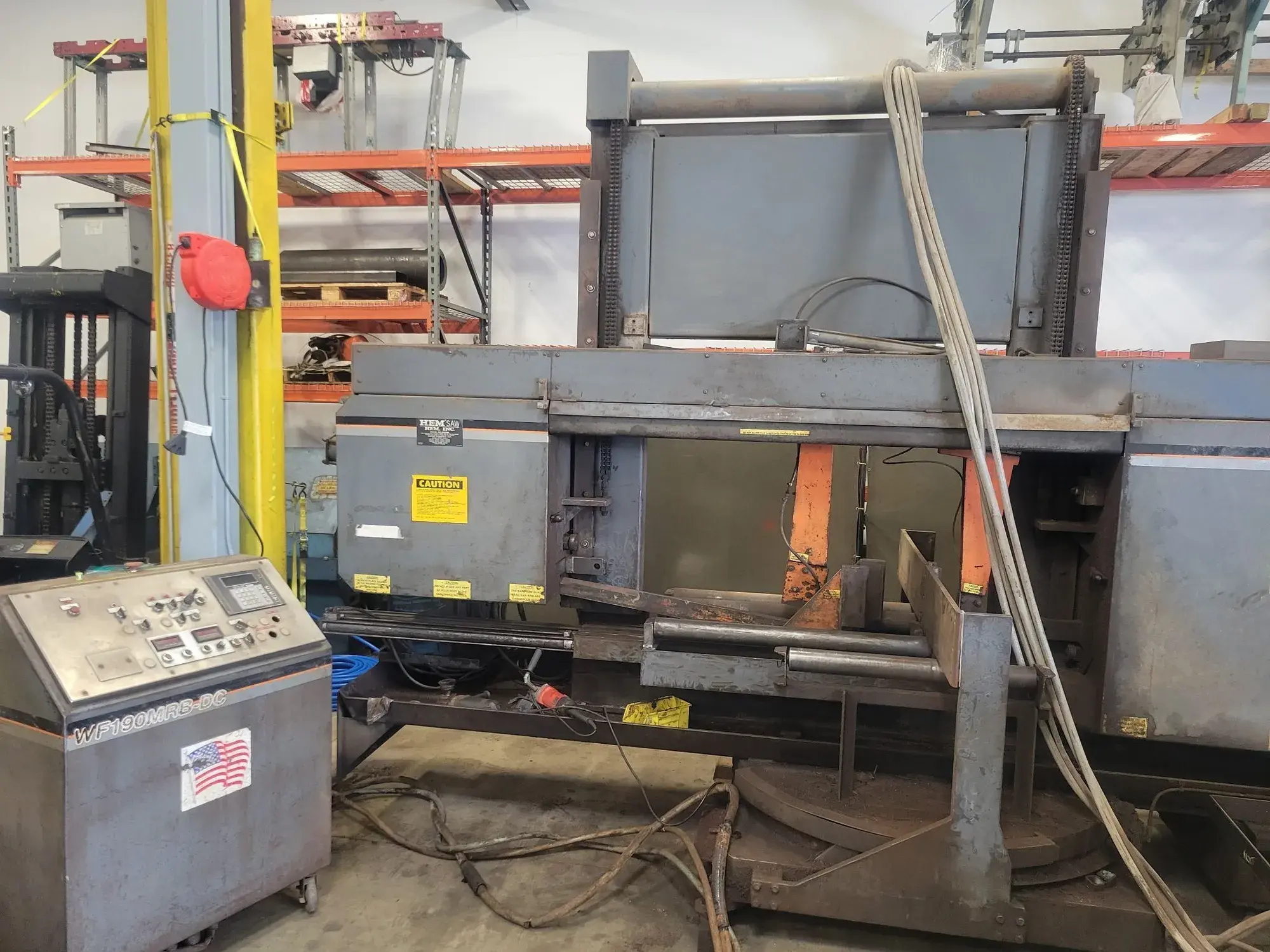 Used 2002 HEM WF190MRB-DC Horizontal Band Saws Illinois US | Aucto #1421926