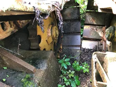Used CATERPILLAR CATERPILLAR UNDERCARRIAGE WITH MAIN FRAME Construction Equipment Parts Pennsylvania US | East West Machinery & Drilling #1415671