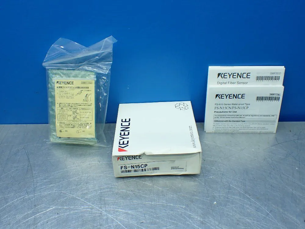 New | in-Stock KEYENCE FSN15CP Amplifiers | HGR 24 #741343