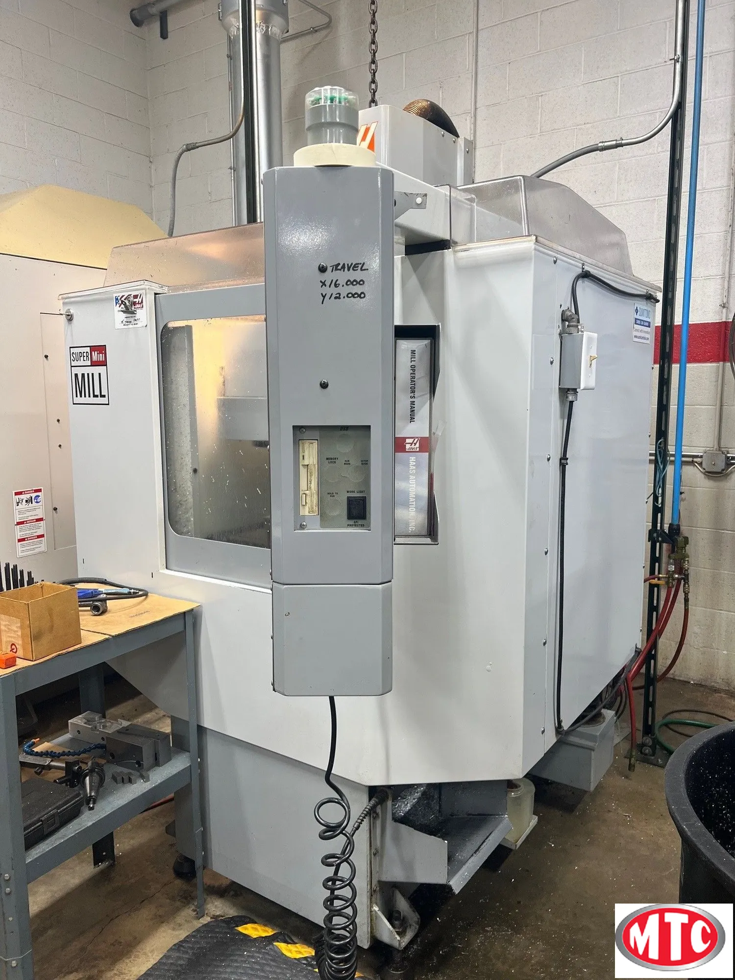 Used 2000 HAAS SUPER MINI MILL | Vertical CNC Milling Machines
