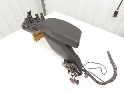 Linde Forklift Arm Rest 5 Lever Mast & Directional Control Removed From E20C