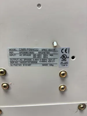 YASKAWA CIMR-P5M4022 40221F Electrical/PLC/Automation | ESS Industrial Equipment Sales (7)