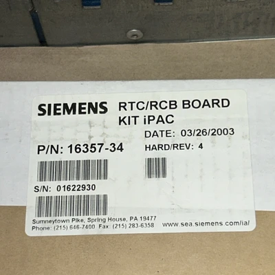 NEW Siemens 16357-34 16357-34