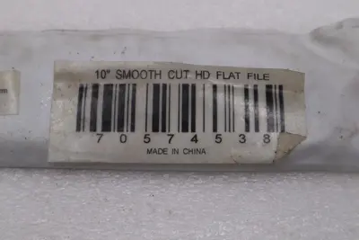 LOT OF 3 - Grobet 10" Smooth Cut Flat American Pattern File USA #H709A