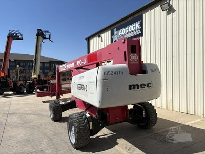 Used 2017 MEC 60J Telescopic Boom Lifts Texas US | Adcock Equipment USA #1519572