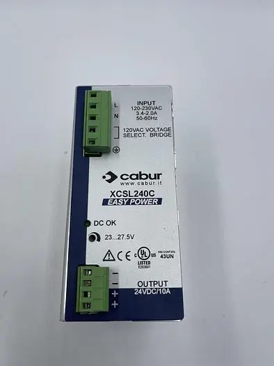 Used CABUR CABUR XCSL240C Misc Electrical & Power Parts | ND Industrial Surplus #1215276