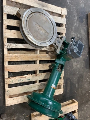 Fisher 16"-150# Butterfly Valve Type 8532 Stainless