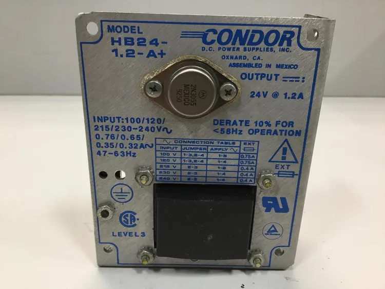Used POWER ONE HB24-1.2-A Power Supplies Michigan US | Ideal Machinery #591270